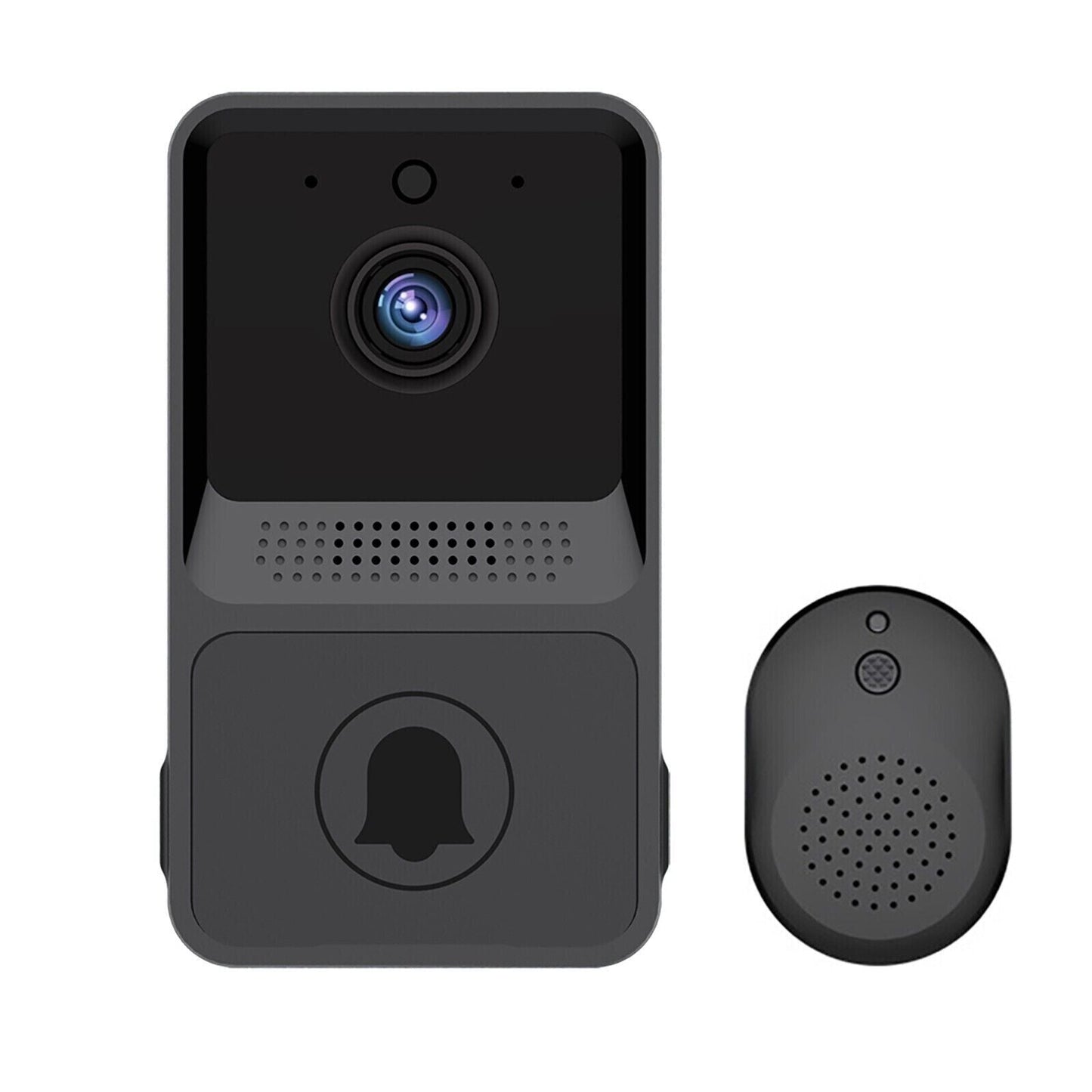 Smart Wireless WiFi Doorbell Intercom Video Camera Door Ring Bell