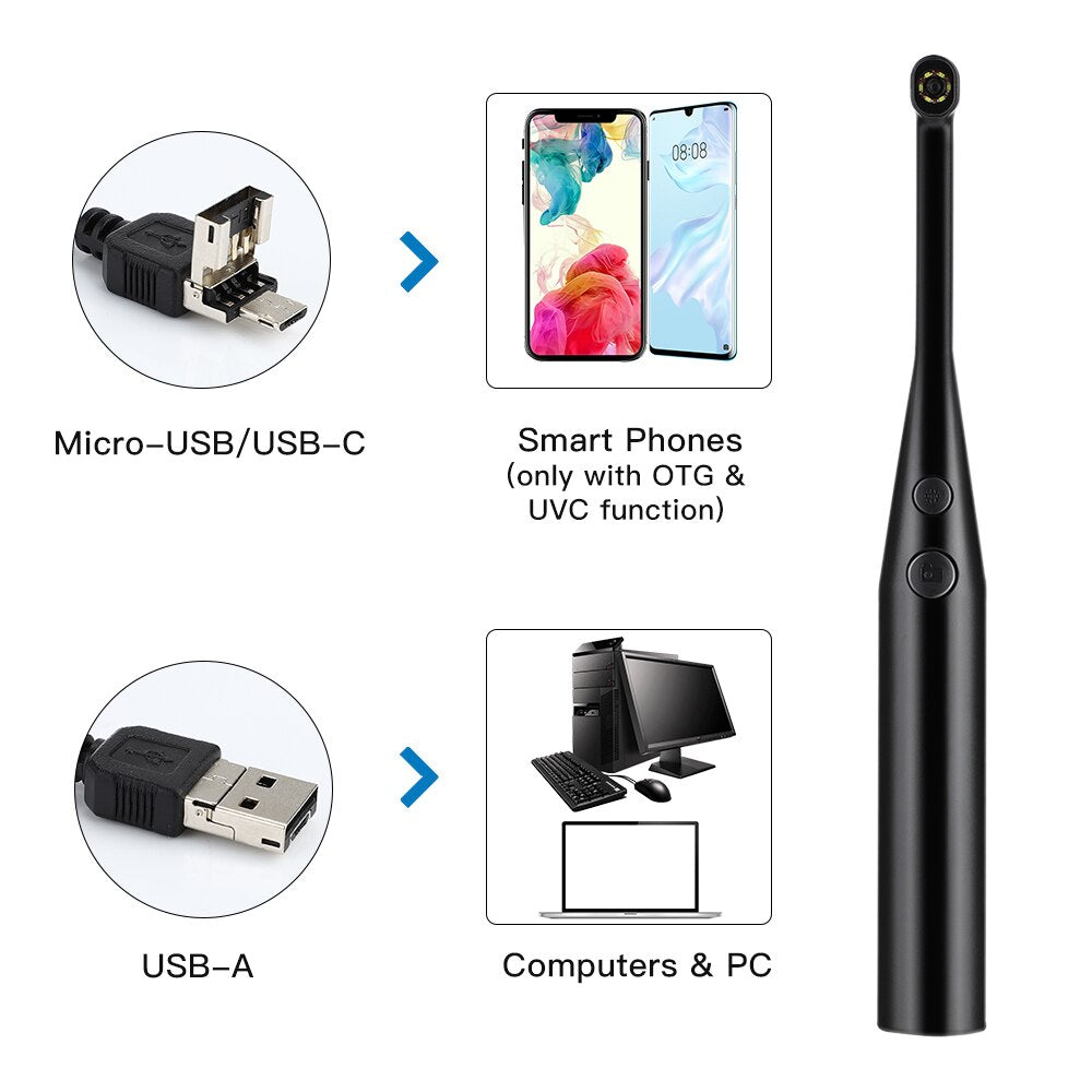 Intraoral Dental Camera Endoscope 720P HD Oral Dental Camera