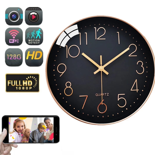 1080P HD Wall Clock Camera Wireless WIFI IP Camera for Camera